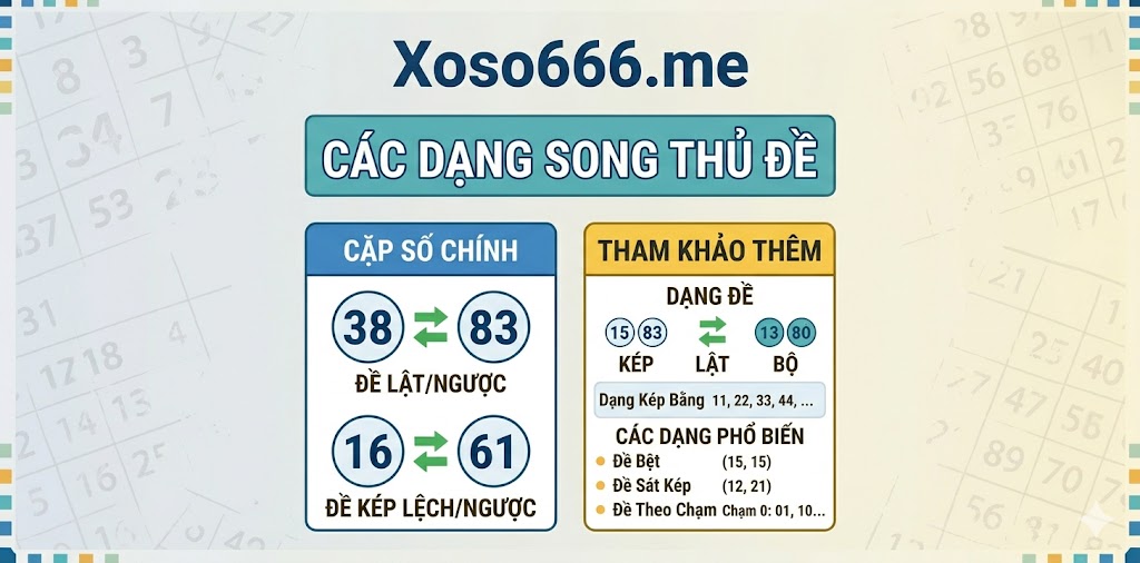 Các Dạng Song Thủ Đề Phổ Biến Hiện Nay
