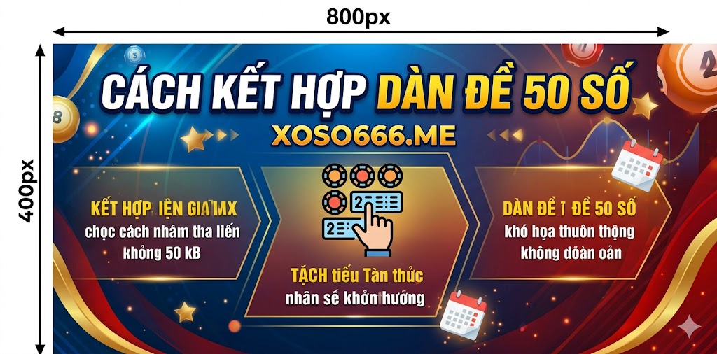 Cách kết hợp dàn đề 50 số với các chiến thuật khác
