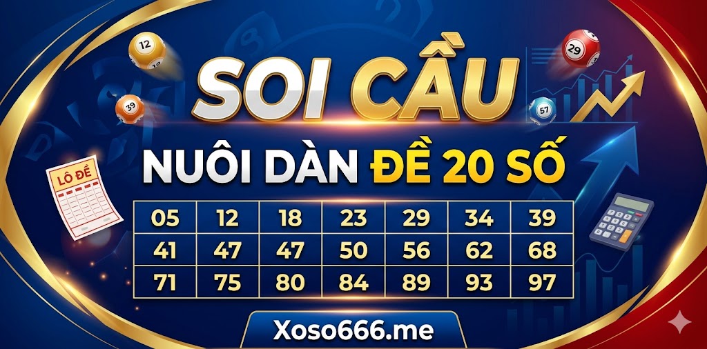 Nuôi dàn đề 20 số